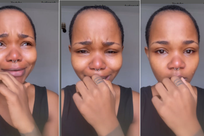 Rosa Ree boke down in tears