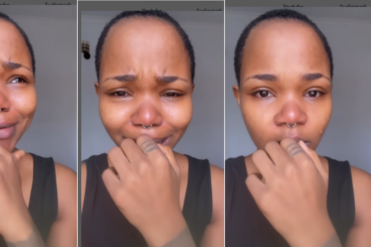 Rosa Ree boke down in tears