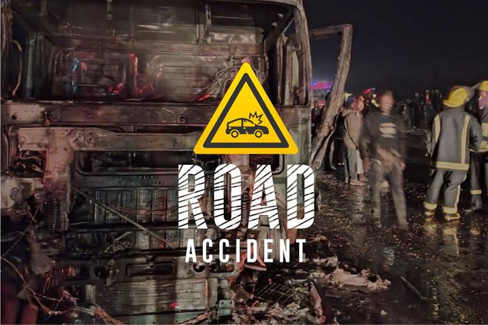 A photo of a past accident