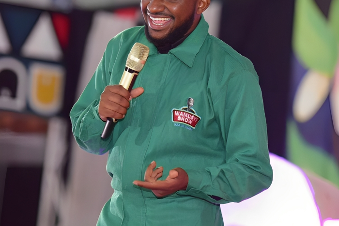 Comedian Tom Daktari