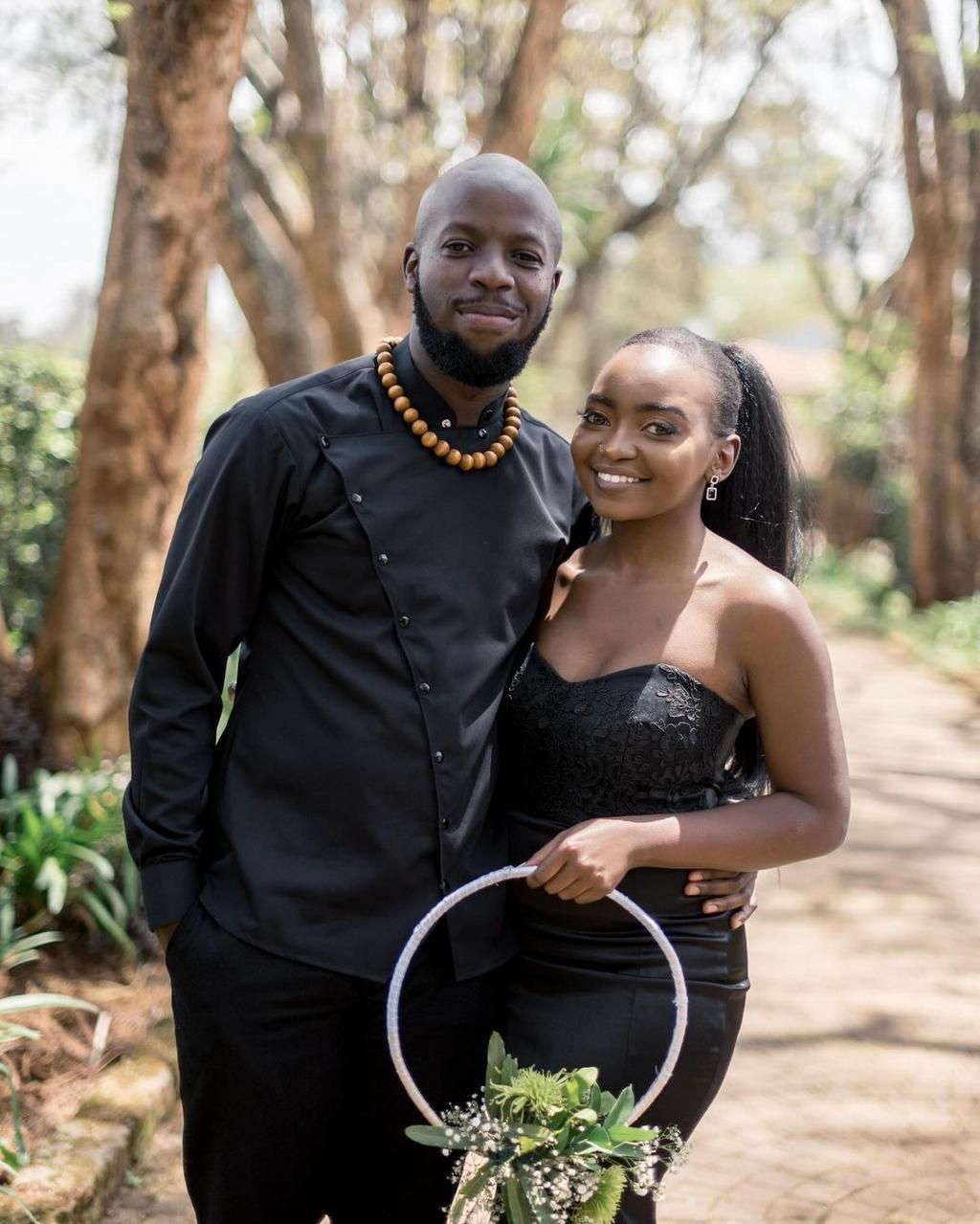 Esther Kazungu and hubby James Kibunjah
