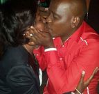 Jacque Maribe and Dennis Itumbi kissing