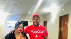 Mike Sonko and Thicky Sandra