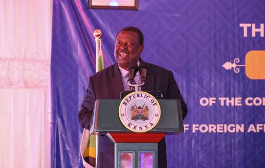Prime CS Musalia Mudavadi during a past event
