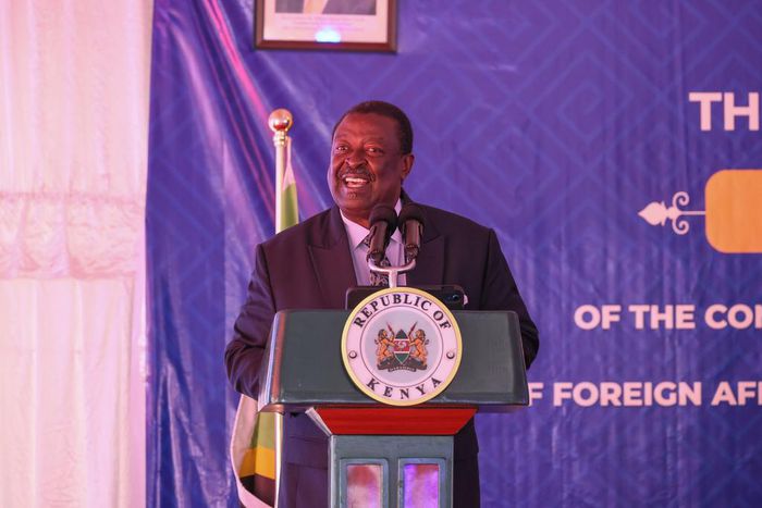 Prime CS Musalia Mudavadi during a past event