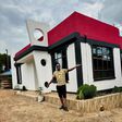Comedian Osoro Cyprian flaunts stylish home he built for his father