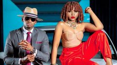 Tanzanian singers Diamond Platnumz and Zuchu