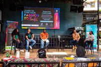 Panellists during the launch of Hustle sasa