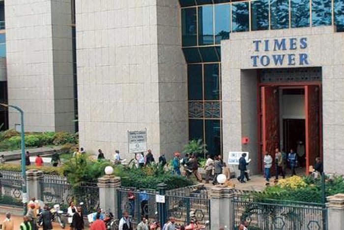 Times Tower, only tenant of the building is the Kenya Revenue Authority, who use it for tax remissions and administration, and it serves as a location for taxpayer education.