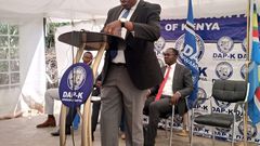 DAP-K Party leader and Azimio la Umoja One Kenya Alliance principal Eugene Wamalwa
