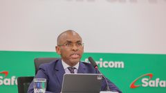Safaricom CEO Peter Ndegwa