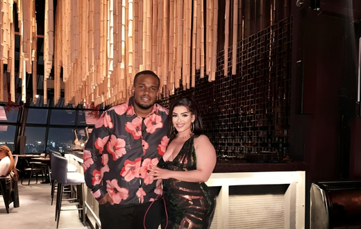 Madtraxx and his wife Salma Hussein
