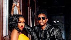 Eric Omondi & his fiancée Lynn