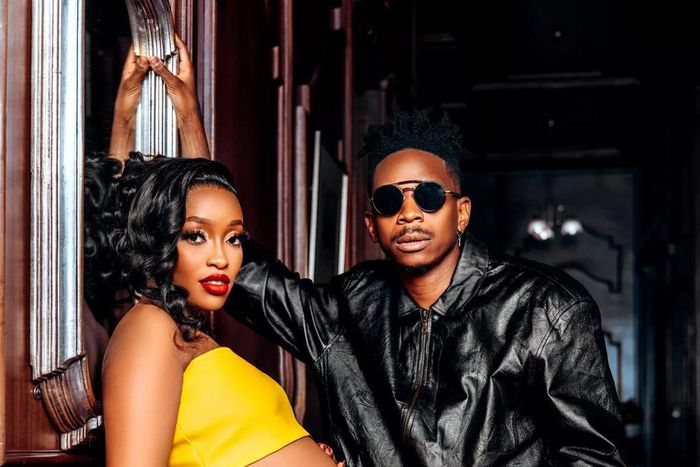 Eric Omondi & his fiancée Lynn