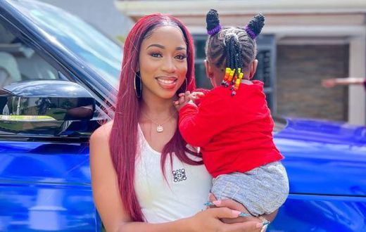 Bahati, Diana Marua unveil daughter Malaika's face