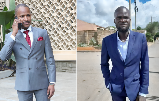 A collage of Babu Owino and Nuru Okang'a