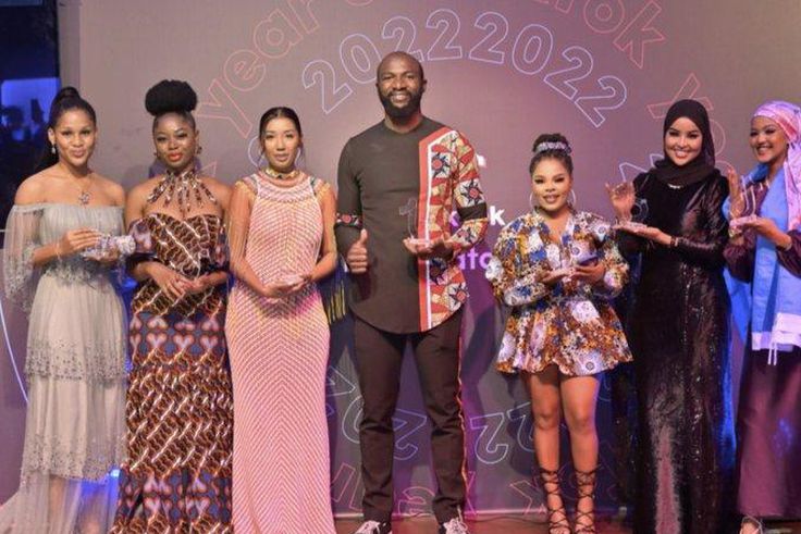 Winners of the TikTok Top Creators Awards