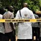 File image of DCI detectives at a crime scene in Kenya