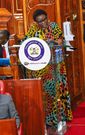 Meru Governor Kawira Mwangaza in the Senate on November 8, 2023