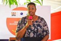 Public Service, Affirmative Action and Gender Cabinet Secretary Aisha Jumwa speaking during a past forum