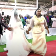 Pastor Nga'ng'a and wife during daughter's wedding