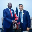 Kenya's President William Ruto & UK Prime Minister Rishi Sunak
