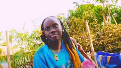 Baby mama & alleged wife to the late Fred Omondi