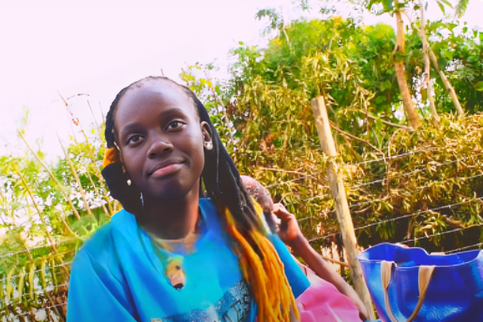 Baby mama & alleged wife to the late Fred Omondi