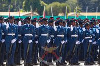 KDF recruits during their pass-out parade in Eldoret on May 15,2024