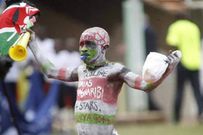Isaac Juma  cheering the nation national team