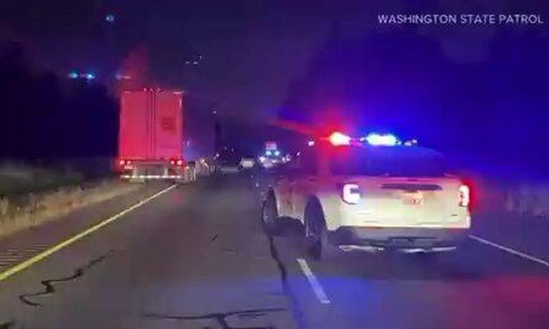Washington State Patrol footage