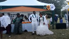 Milly Wa Jesus' brother Leon & his bride Diana