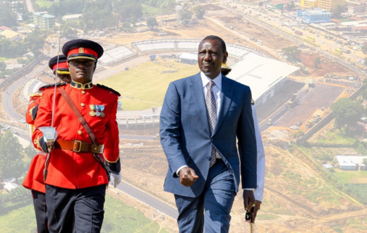 President William Ruto sympathises with residents for hosting Madaraka Day at incomplete stadium