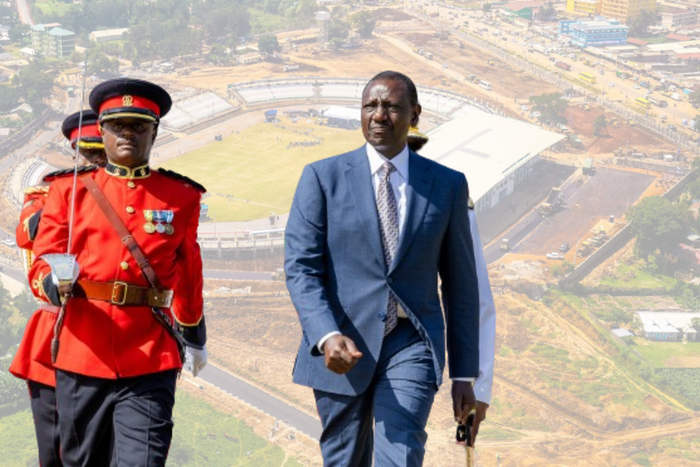 President William Ruto sympathises with residents for hosting Madaraka Day at incomplete stadium