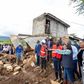 President William Ruto with Nakuru Governor Susan Kihika and Senator Tabitha Karanja assessing the situation at Mai Mahiu on April 30, 2024 following flooding tragedy
