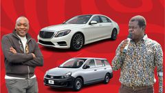 KTN's Ken Mijungu proposes a new Mercedes Benz S Class for Okiya Omtatah