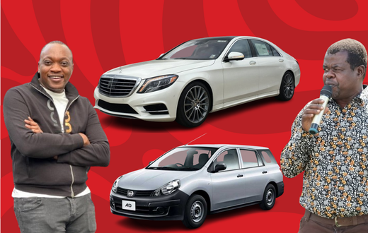 KTN's Ken Mijungu proposes a new Mercedes Benz S Class for Okiya Omtatah