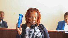 Joyce Gituro was sworn in as the Chief Officer in the Department of Public Communications and E-government on Monday July 1, 2024