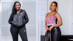Yvette Obura (left) and Diana Marua