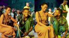 Diamond Platnumz plays with his exotic pet snake, named Chichi