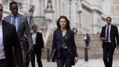 Keri Russell in a scene from Netflix series 'The Diplomat' [Image Credit: Netflix]