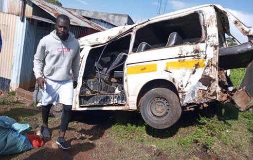 Bondo United Football Club players survive grisly road accident while heading to match