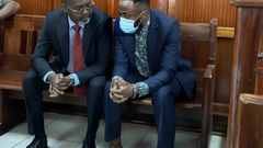 Joseph Irungu alias Jowie (left) in court for sentencing
