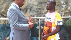 Ezekiel Mutua and Stevo Simple Boy