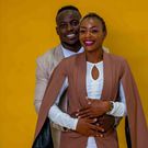 Ferdinand Omanyala and his wife, Laventa Amutavi,