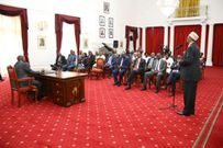 President William Ruto met Jubilee MPs at State House on February 8, 2023