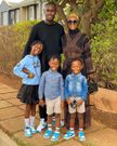 King Kaka, Nana Owiti & their children