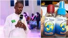 A collage image of holy water used for healing at miracles at New Life Church and Pastor Ezekiel Odero