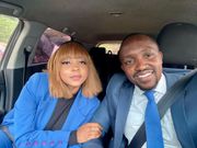 Citizen TV reporter Hassan Mugambi and his fiancé Mwanaidy Shishi