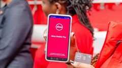 An illustration of the Absa Mobi Tap solution